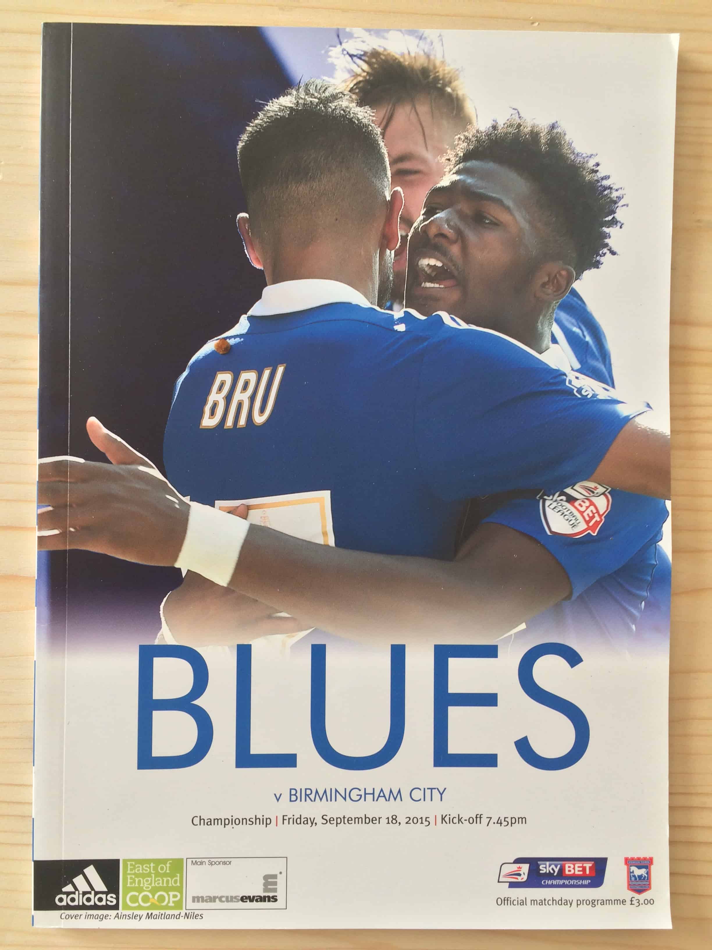 Ipswich Town FC v Birmingham City FC